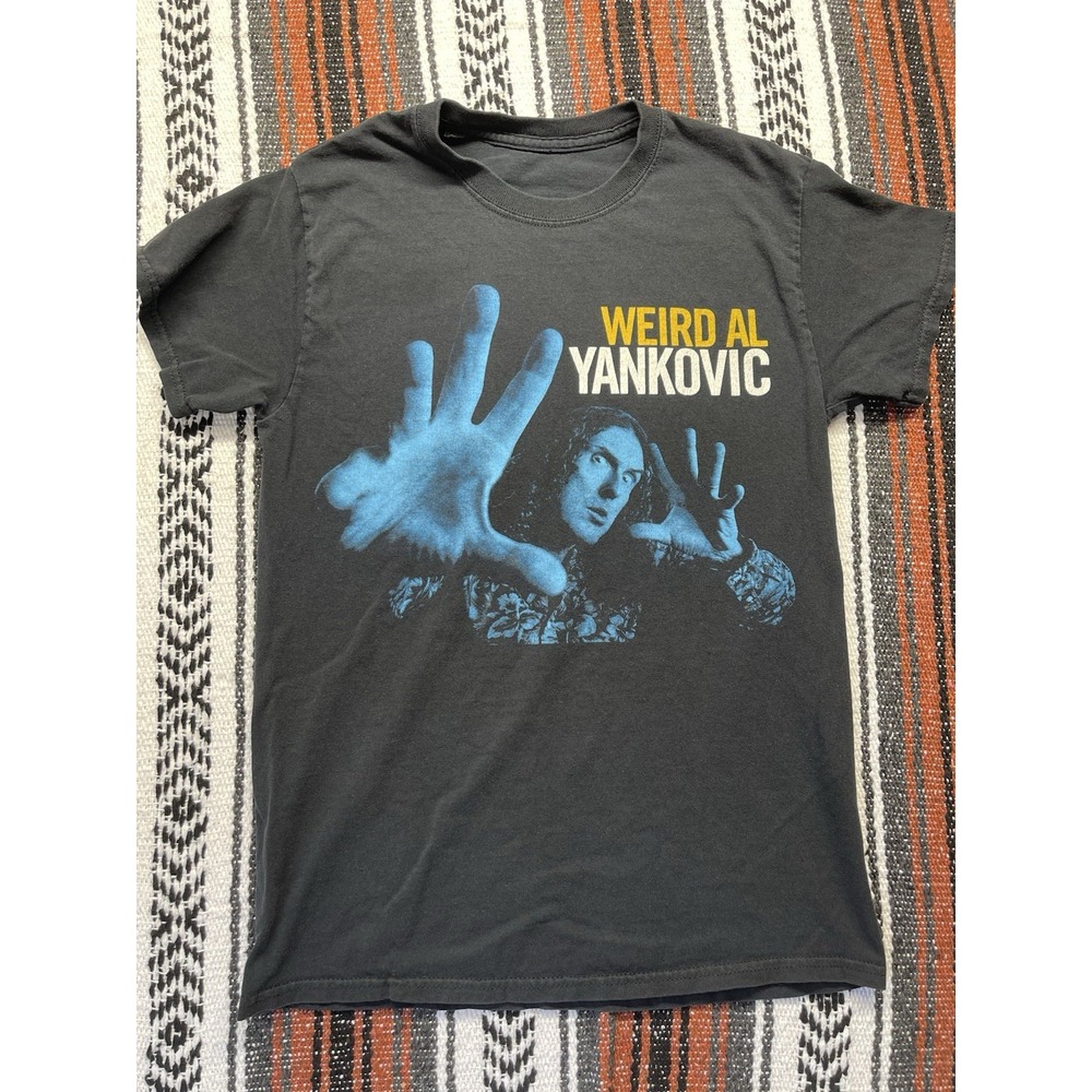 Weird Al Yankovic Gildan Black IIl Advised Vanity Tour Grapic Shirt Size Small